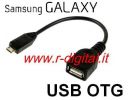 CAVO GALAXY USB FEMMINA SAMSUNG CELLULARE S2 S3 I9100 N7000 NOTE