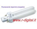 LAMPADA FLUORESCENT G24 2 PIN 13W GINYUS RISPARMIO ENERGETICO