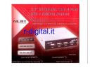 HUB NILOX USB 3.5 POLLICI INTERNO MASCHERINE NERO SILVER BIANCO