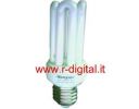 LAMPADA ADHARA E27 9W CALDA RISPARMIO ENERGETICO CLASSE A