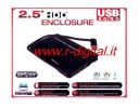 BOX ESTERNO SATA OEM 2.5 USB 2.0/3.0 HD HARD DISK ALLOGGIO CAVO