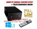 MINI COMPUTER HTPC Q QUAD + TELECOMANDO IMON RAM 4G HD 500G PC USB 3.0