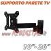SUPPORTO PARETE ARTICOLATO 10 a 26 POLLICI TV LCD LED 3D PLASMA