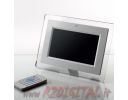 CORNICE DIGITALE 7 POLLICI LCD FOTO DIGITAL PHOTO FRAME HD USB + SCHEDA SD EFFETTO LED BLU