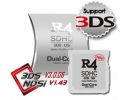 CARTUCCIA R4i DUAL CORE NEW R4 + PEN NINTENDO 3DS DSI XL 3D DS L