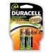 BATTERIE AA 2000mAh DURACELL STILO RICARICABILI ACTIVE CHARGE