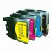 BROTHER LC980 Y LC1100 BR LC61 CARTUCCE GIALLO INKJET