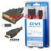 CAVO ADATTATORE HDMI 19 POLI a DVI-D 24+1 DUAL LINK BLIS MONITOR