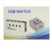 SWITCH HUB 4 PORTE USB A/B MANUALE PER STAMPANTE SCANNER
