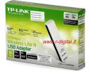 PENNA USB 2.0 TP-LINK TL-WN721N WIFI 150M WIRELESS G NOTEBOOK PC
