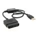 ADATTATORE CONVERTITORE CONTROLLER JOYSTICK CONSOLE PLAYSTATION 2 A 3 DA PS2 A PS3 USB