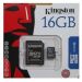 KINGSTON MICRO SD 16 GB CLASSE 4 TRANSFLASH SCHEDA MEMORIA HC 16GB
