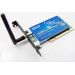 SCHEDA RETE WIFI 2.4 GHz WIRELESS 108 Mbts PCI WPA ORIENTABILE