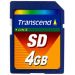 SD SECURE DIGITAL TRANSCEND 4GB TRANSFLASH SCHEDA MEMORIA