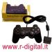 CONTROLLER per PS2 JOYSTICK con VIBRAZIONE DUAL SHOCK CAVO PLAYSTATION 2 CONSOLE JOYPAD