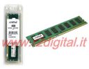 CRUCIAL 4Gb DDR3 1600MHZ MEMORIA RAM PC3 ALTE PRESTAZIONI