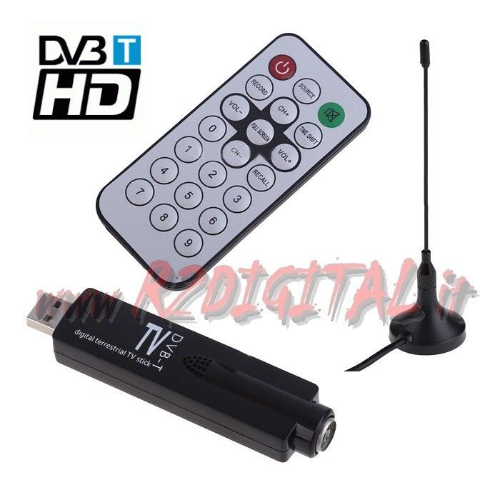 Antenna per DVB-T portatile - Sintonizzatore e Converter tv - DVB -  Multimedia