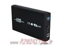 BOX ESTERNO SATA 3.5 USB 3.0 LINQ HD HARD DISK 3.5" CASE GRANDE con ALIMENTATORE