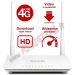 ROUTER MODEM 3G 4G LTE TENDA 4G630 SIM INTERNET UNIVERSALE USB per CHIAVETTA WIRELESS N300 300Mbps PRINT SERVER HARD DISK