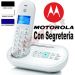 TELEFONO CORDLESS DECT MOTOROLA T111 con SEGRETERIA TELEFONICA VARI COLORI DISPLAY LCD