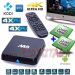 ANDROID TV BOX M8S UHD MEDIA PLAYER OCTA CORE 4K FULL HD WIFI LAN FUNZIONE SMART LETTORE MKV DVX USB IPTV KODI SKY XBMC