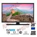 TV SAMSUNG LED 28" T28E310 HD DVB-T2 C2 FULL MONITOR ULTRA USB MKV DVD CI SLOT HDMI