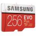 SAMSUNG EVO PLUS MB-MC256GA/EU MICRO SD 256 GB CLASSE U3 SCHEDA MEMORIA KIT MEMORY CARD ADATTATORE